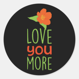 Happy Valentine's Day Elegant Script Hearts Tekst Ronde Sticker