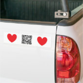 Happy Valentine's Day - Engels Bumpersticker (Op Truck)
