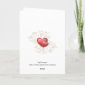 Happy Valentine's Day Feestdagen Kaart (Achterkant)