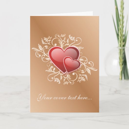 Happy Valentine's Day Feestdagen Kaart (Voorkant)