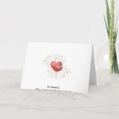 Happy Valentine's Day Feestdagen Kaart (Achterkant)