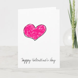 Happy Valentine's Day Feestdagen Kaart