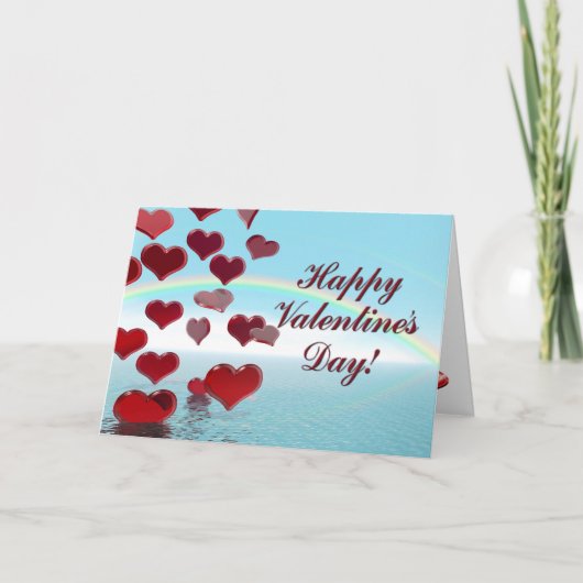 Happy Valentine's Day Feestdagen Kaart (Voorkant)
