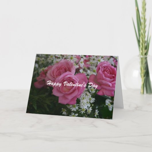 Happy Valentine's Day Feestdagen Kaart (Voorkant)