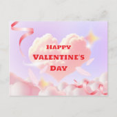 Happy Valentine's Day Feestdagenkaart (Voorkant)