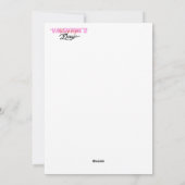 Happy Valentines Day Feestdagenkaart (Achterkant)