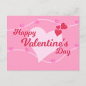 Happy Valentine's Day Feestdagenkaart (Voorkant)