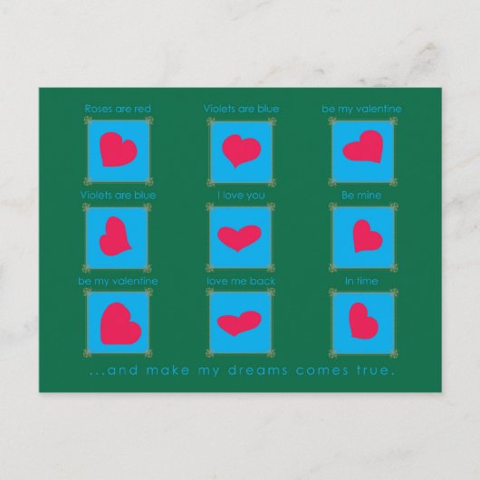Happy Valentine's Day Feestdagenkaart (Voorkant)