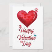 Happy Valentines Day Feestdagenkaart (Voorkant)