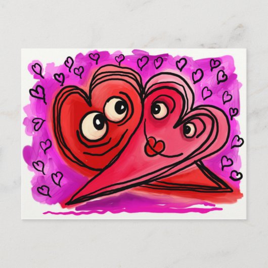 Happy Valentine's Day Feestdagenkaart (Voorkant)