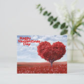 Happy Valentine's Day Feestdagenkaart (Staand voorkant)