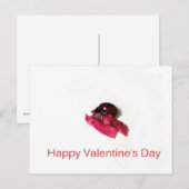Happy Valentine's Day Feestdagenkaart (Voorkant / Achterkant)