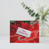 Happy Valentines Day Feestdagenkaart (Staand voorkant)