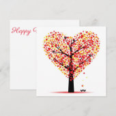 Happy Valentines Day Feestdagenkaart (Voorkant / Achterkant)