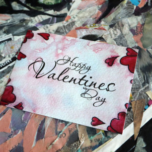 Happy Valentines Day Feestdagenkaart