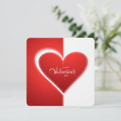 Happy Valentines Day Feestdagenkaart (Staand voorkant)