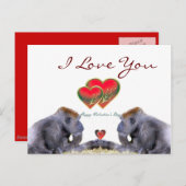 Happy Valentine's Day_ Feestdagenkaart (Voorkant / Achterkant)