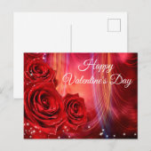 Happy Valentine's Day Feestdagenkaart (Voorkant / Achterkant)