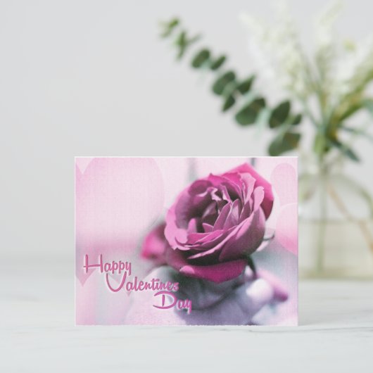 Happy Valentine's Day Feestdagenkaart (Staand voorkant)