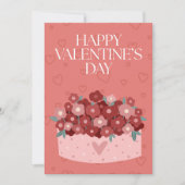Happy Valentine's Day Feestdagenkaart (Voorkant)