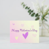 Happy Valentine's Day Feestdagenkaart (Staand voorkant)