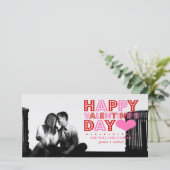 Happy Valentine's Day Feestdagenkaart (Staand voorkant)