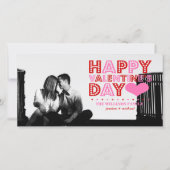 Happy Valentine's Day Feestdagenkaart (Voorkant)