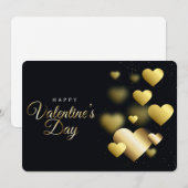 Happy Valentine's Day Feestdagenkaart (Voorkant / Achterkant)