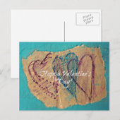 Happy Valentine's Day Feestdagenkaart (Voorkant / Achterkant)