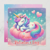 Happy Valentine's Day Feestdagenkaart (Voorkant / Achterkant)