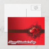 happy Valentines Day Feestdagenkaart (Voorkant / Achterkant)
