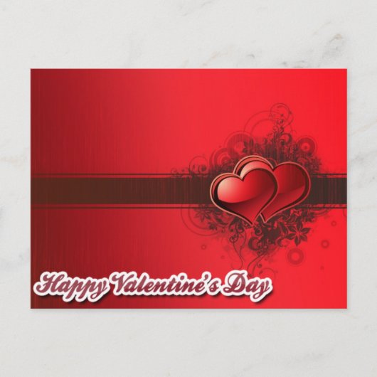 happy Valentines Day Feestdagenkaart (Voorkant)