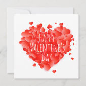 Happy Valentine's Day Feestdagenkaart (Voorkant)