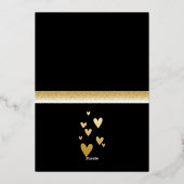 Happy Valentines Day Folie Feestdagenkaart (Achterkant)