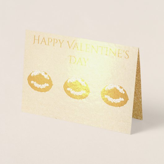 Happy Valentine's Day Folie Kaarten (Voorkant)