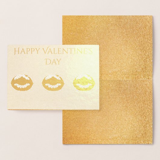 Happy Valentine's Day Folie Kaarten (Display)