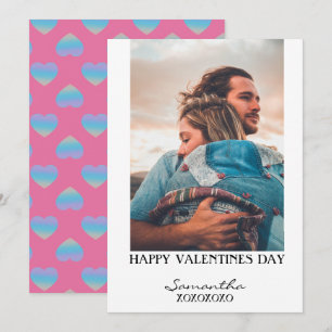 Happy Valentines Day Fotocard Feestdagenkaart