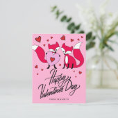 HAPPY VALENTINE'S DAY Foxy Friends (Staand voorkant)