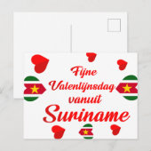 Happy Valentine's Day from Suriname Briefkaart (Voorkant / Achterkant)