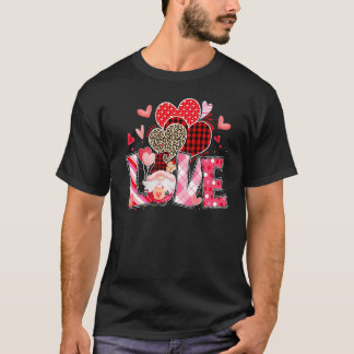 Happy Valentine's Day Gnome Love Funny Gift Kids G T-shirt
