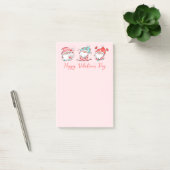 Happy Valentines Day Gnomes Post-it® Notes (Kantoor)
