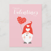 Happy Valentines Day Gnomes Red Pink Briefkaart (Voorkant)