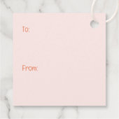 Happy Valentines Day Goldendoodle Dogs Bedankjes Labels (Achterkant)