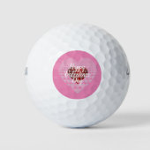 Happy Valentines Day Golfballen (Voorkant)