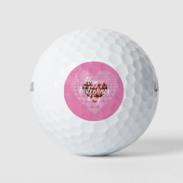 Happy Valentines Day Golfballen