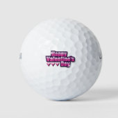 Happy Valentine's Day Golfballen (Voorkant)