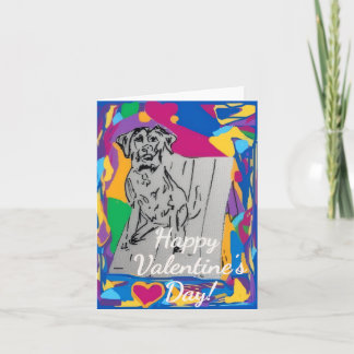 Happy Valentine's Day Greeting Card Bedankkaart