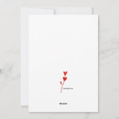 Happy Valentine's Day Greeting Card Feestdagenkaart (Achterkant)