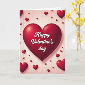 Happy Valentines Day Grid Card Kaart (Gele Bloem)