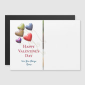 Happy Valentines Day Heart-ballonnen en foto's (Voorkant / Achterkant)